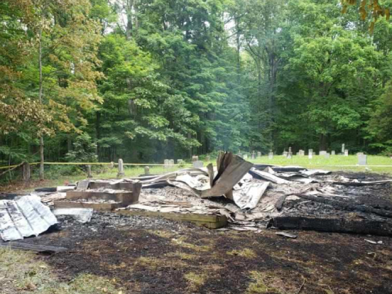 West Virginia Church Burns to the Ground in Suspected Arson Attack