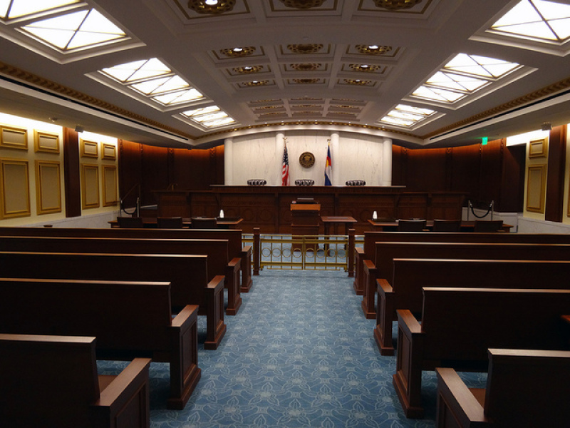 Colorado Court of Appeals Courtroom