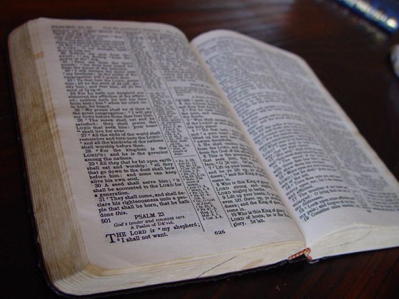 Photo of Bible