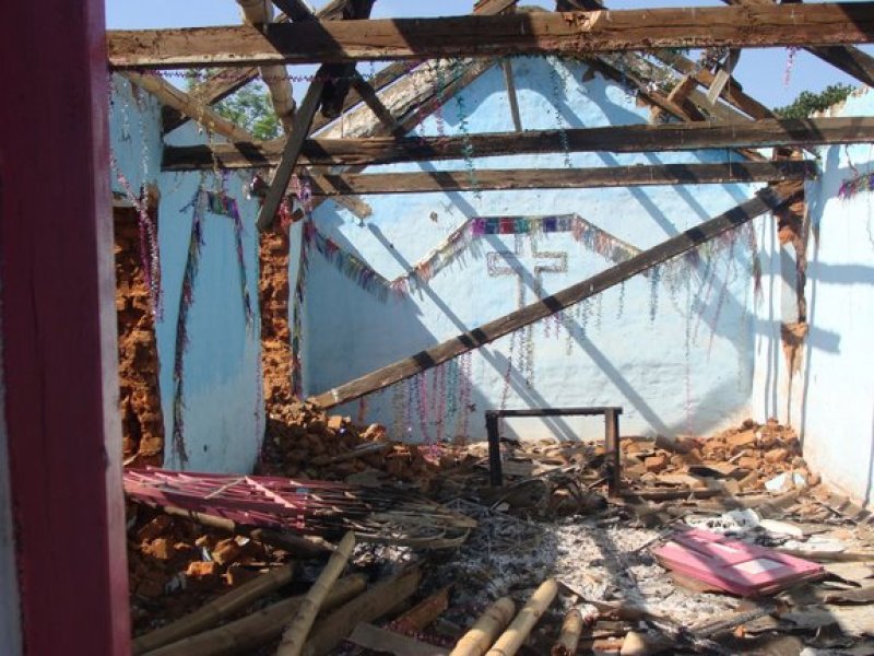 India church remains