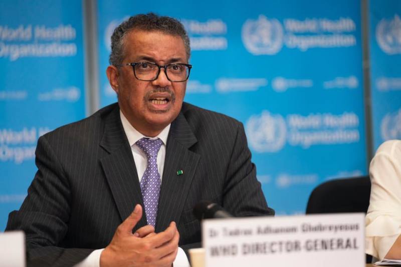 WHO Director-General Tedros Adhanom Ghebreyesus