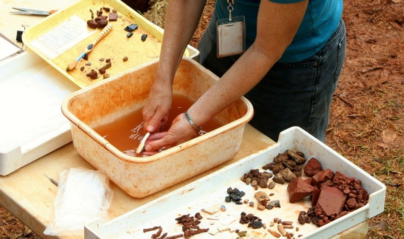 Youth Volunteer Archaeologists Uncover Treasure