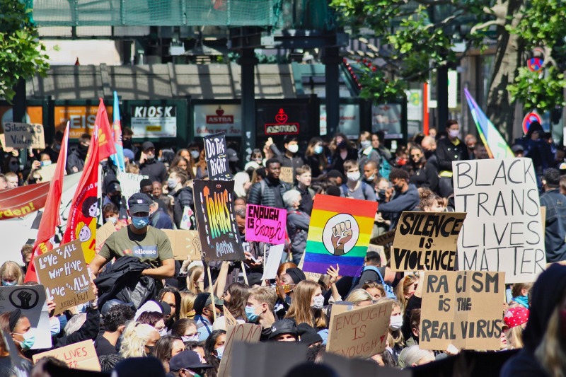 "Black Lives Matter" protest.