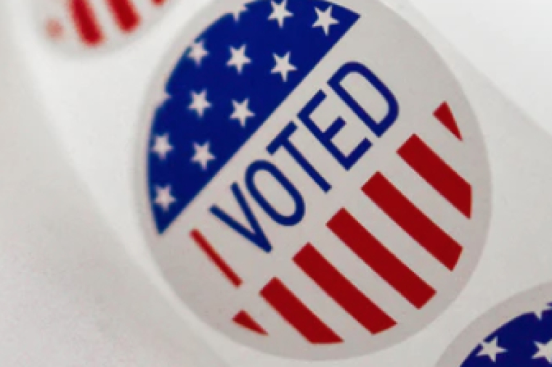I voted