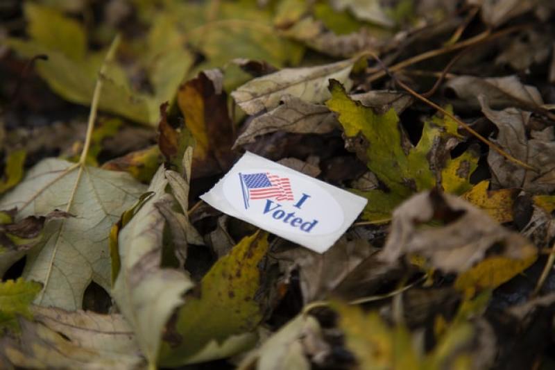 I Voted card