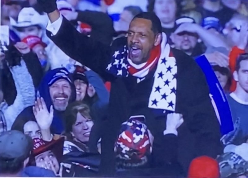 Former Democrat turned Republican Vernon Jones