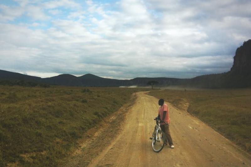 A road in Kenya