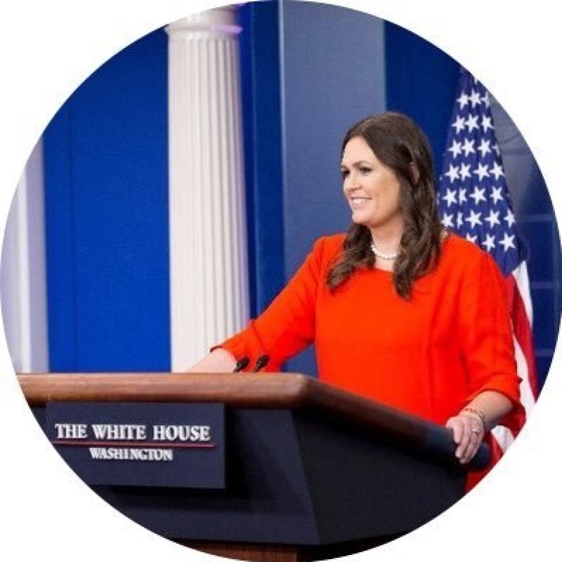 Former Trump WH Press Sec Sarah Huckabee Sanders