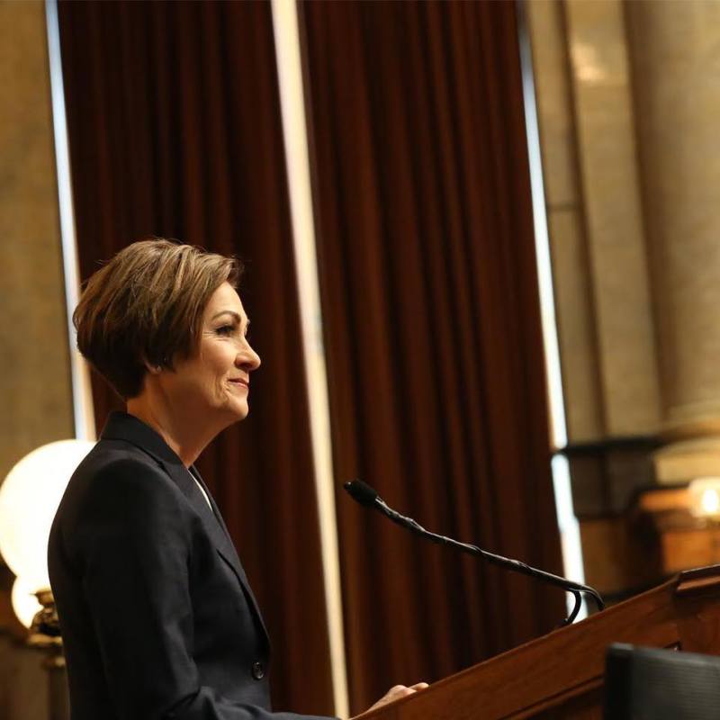 Iowa Gov. Kim Reynolds