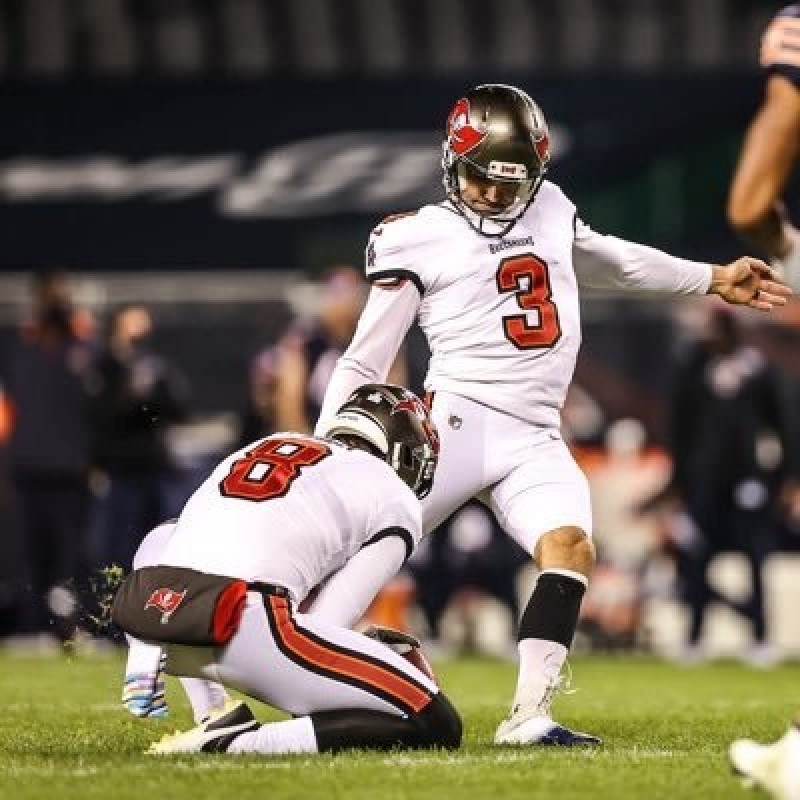 Tampa Bay Buccaneers' placekicker Ryan Succop