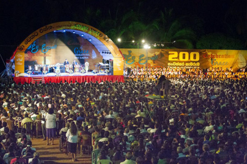 Celebration of Grace the first Billy Graham Evangelistic Association event ever held in the country