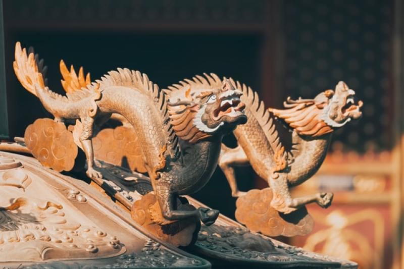beijing china dragon figures