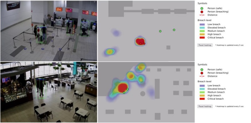 social distancing tracker