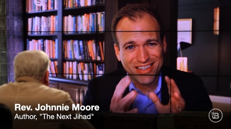 Rev. Johnnie Moore and Glenn Beck